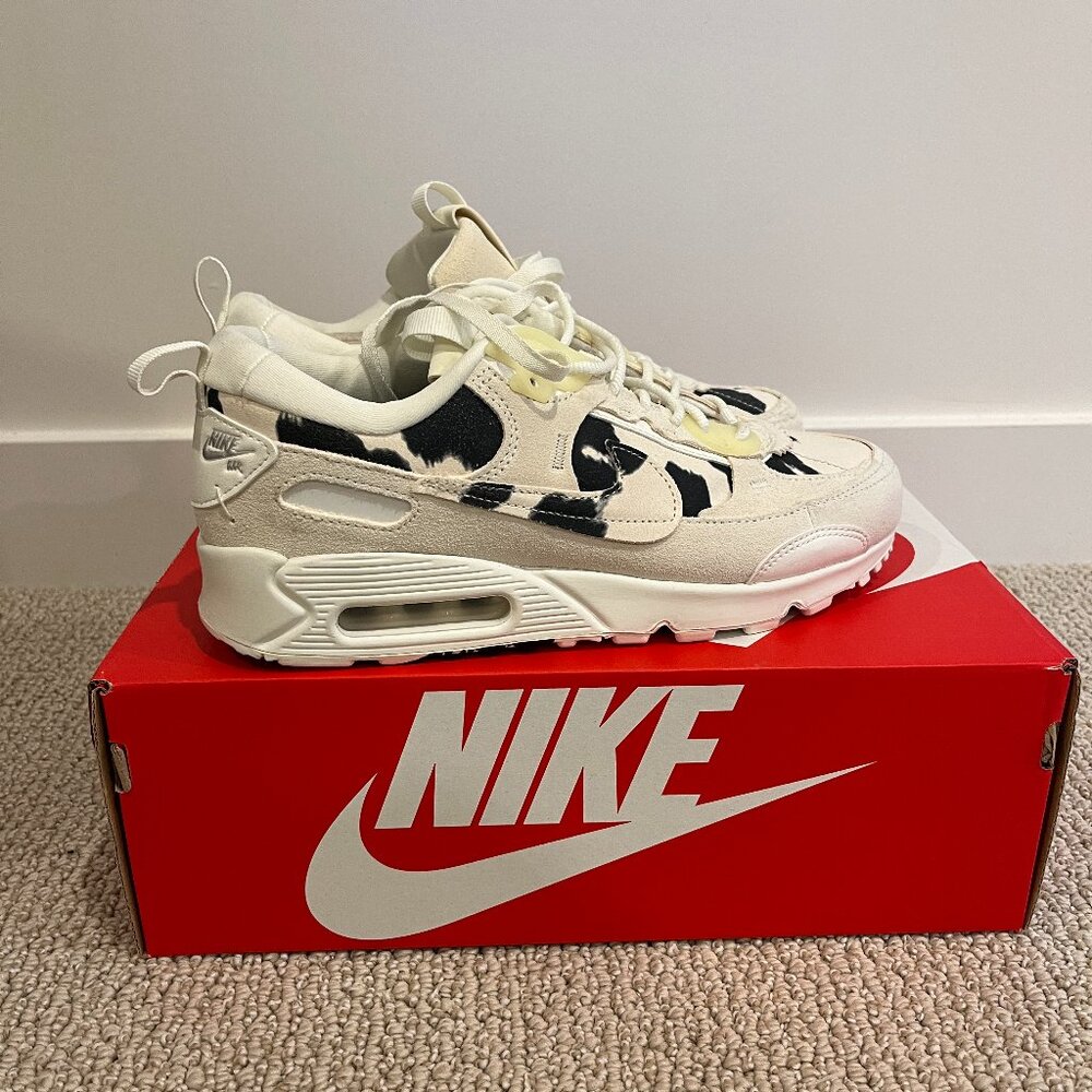 Nike Air Max 90 Futura Cow Print Women's Sz 8.5 BNIB Deadstock